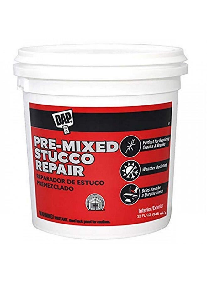 DAP 60811 Pre-Mixed Stucco Repair, 32-Ounce