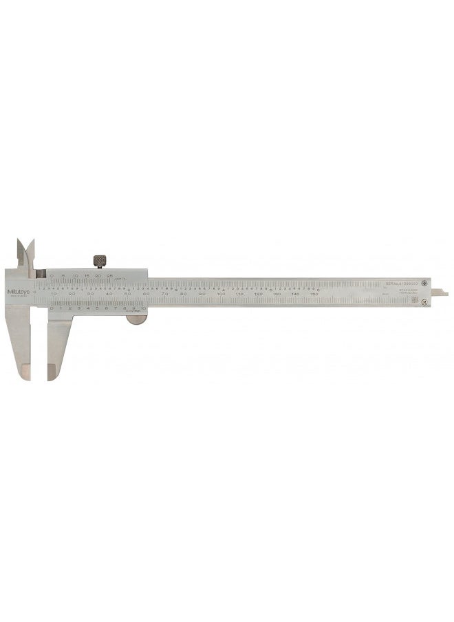 Mitutoyo 530-312 Vernier Calipers, Stainless Steel, for Inside, Outside, Depth and Step Measurements, Metric, 0