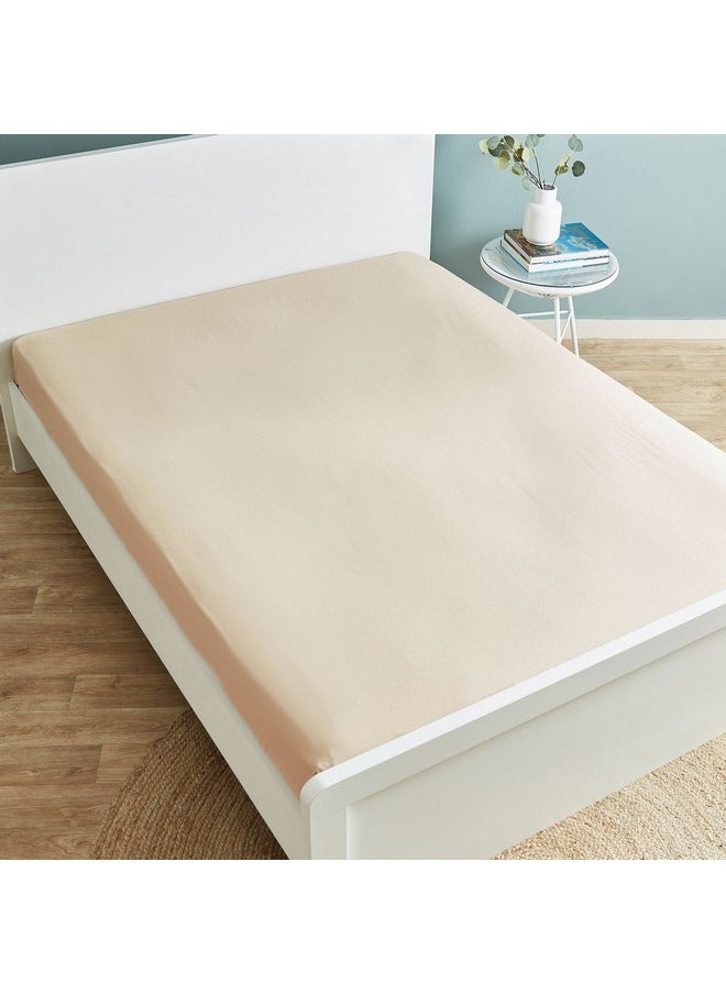 Ballina Solid Cotton King Flat Sheet 260 x 240 cm