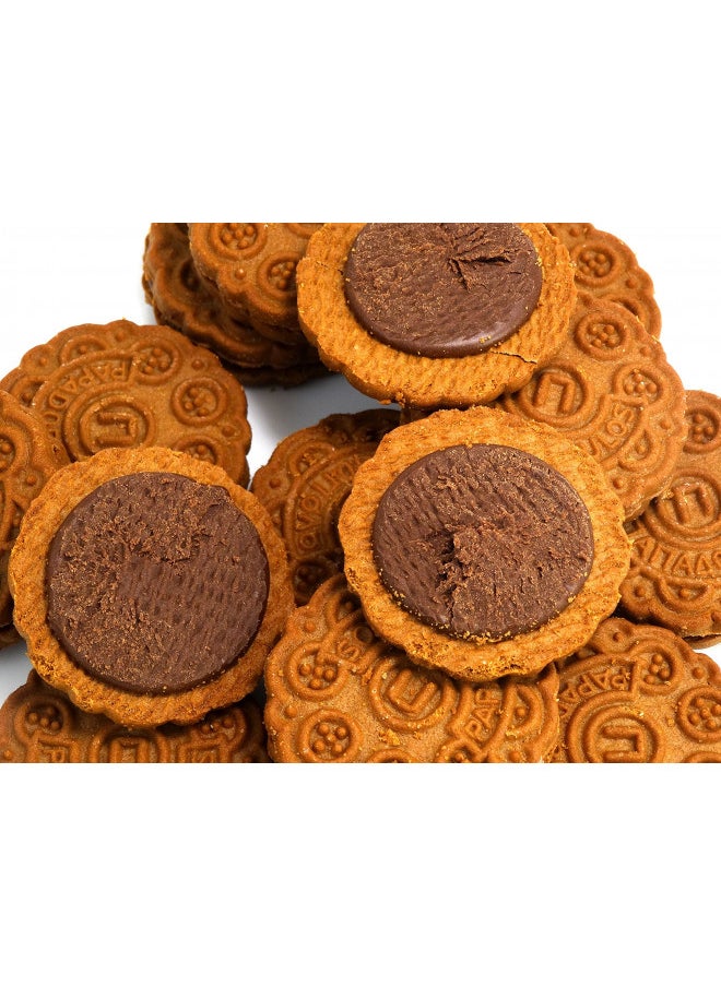 Papadopoulos Greek Sandwich Cookies with Cocoa Filling, 2 Pack. Authentic European Cookies. Inspected and Packed by Cape Moda Albany NY with minimum of 2 layers of bubble wrap.