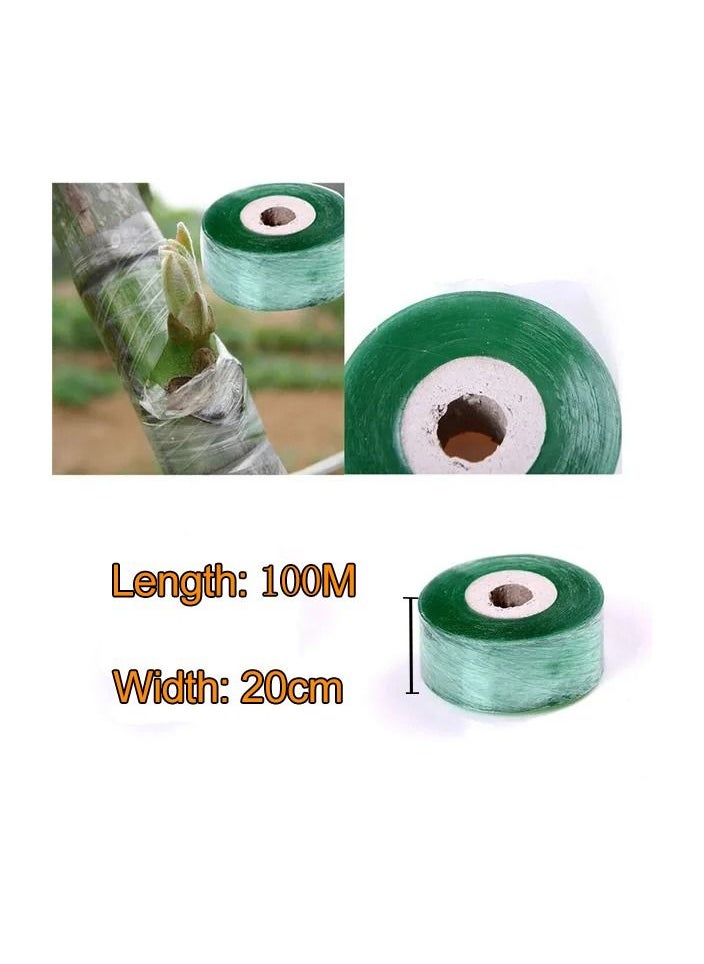 1-Roll Garden Fruit Tree Grafting Tape,Branch Gardening Bind Belt,Width 20CM,Length 100CM