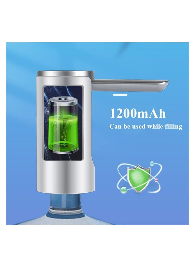 Water Dispenser Pump Household Electric Foldable Barreled Water Suction Device Desktop Mineral