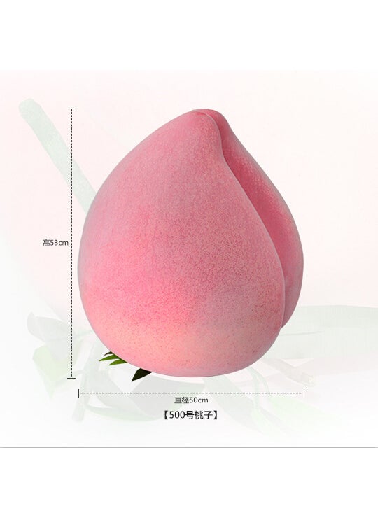 Artificial Large Peach Model Decor No. 500 peach [does not support return]]