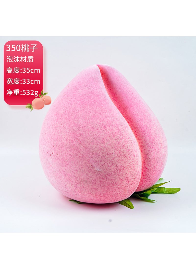 Artificial Large Peach Model Decor No. 350 peach [refund is not supported]]