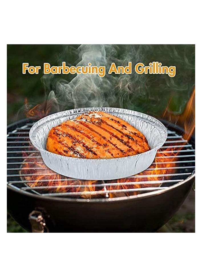Air Fryer Disposable Aluminum Foil Liners, 30PCS Non-stick Air Fryer Liner 8 Inch, Oil-proof, Water-proof