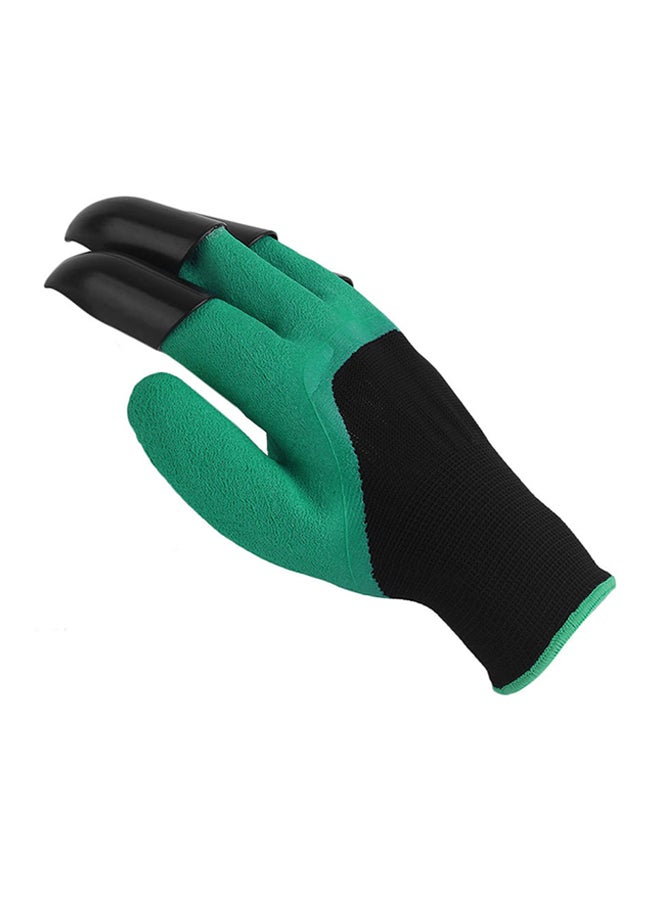 Waterproof Household Gloves Green/Black