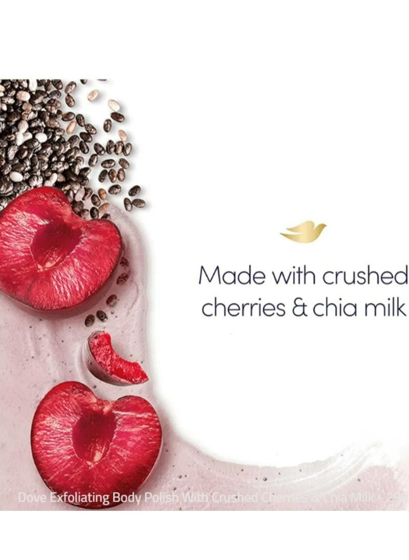 Exfoliating Body Polish Crushed Cherries & Chia Milk 298 g