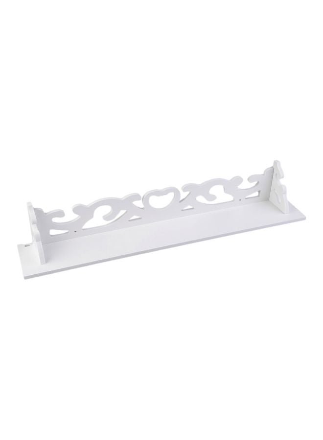 Decorative Wall Hanging Shelf White