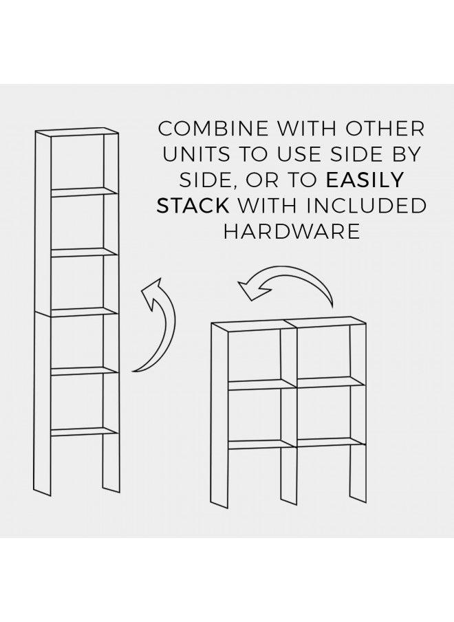 ClosetMaid 8953 Stackable 31-inch Vertical Organizer, White