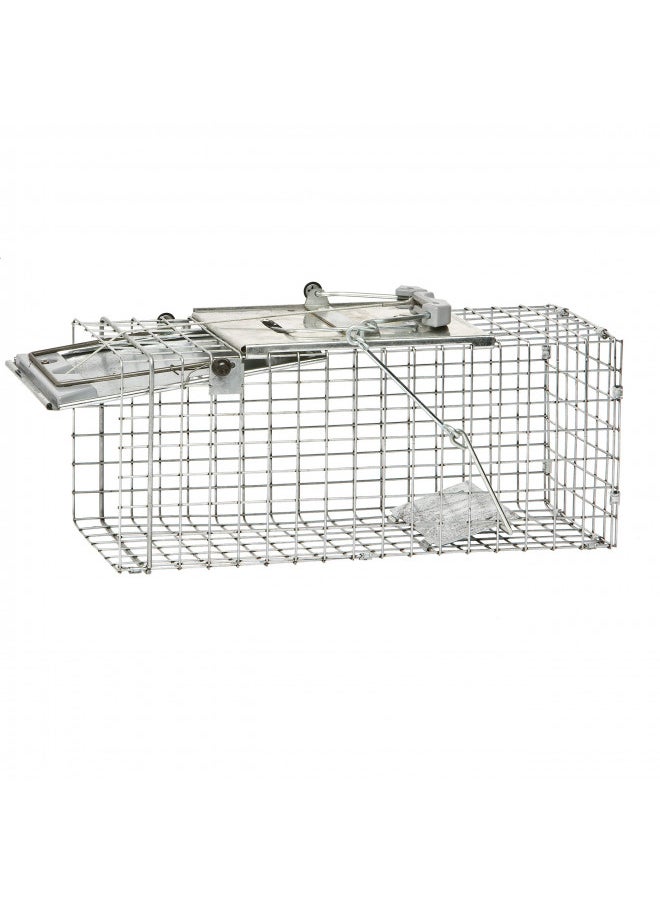 Havahart 1083 Catch and Release Small 1-Door Easy Set Humane Live Animal Trap for Squirrels, Rabbits, Skunks, and Other Small Animals