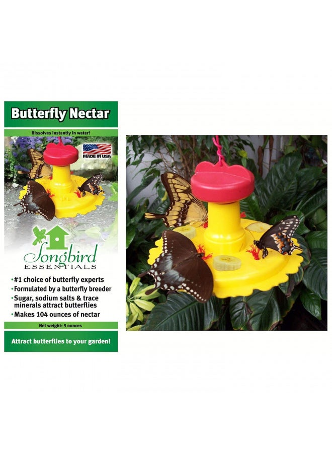 Songbird Essentials SE78215 Butterfly Feeder/Nectar Combo (Set of 1)