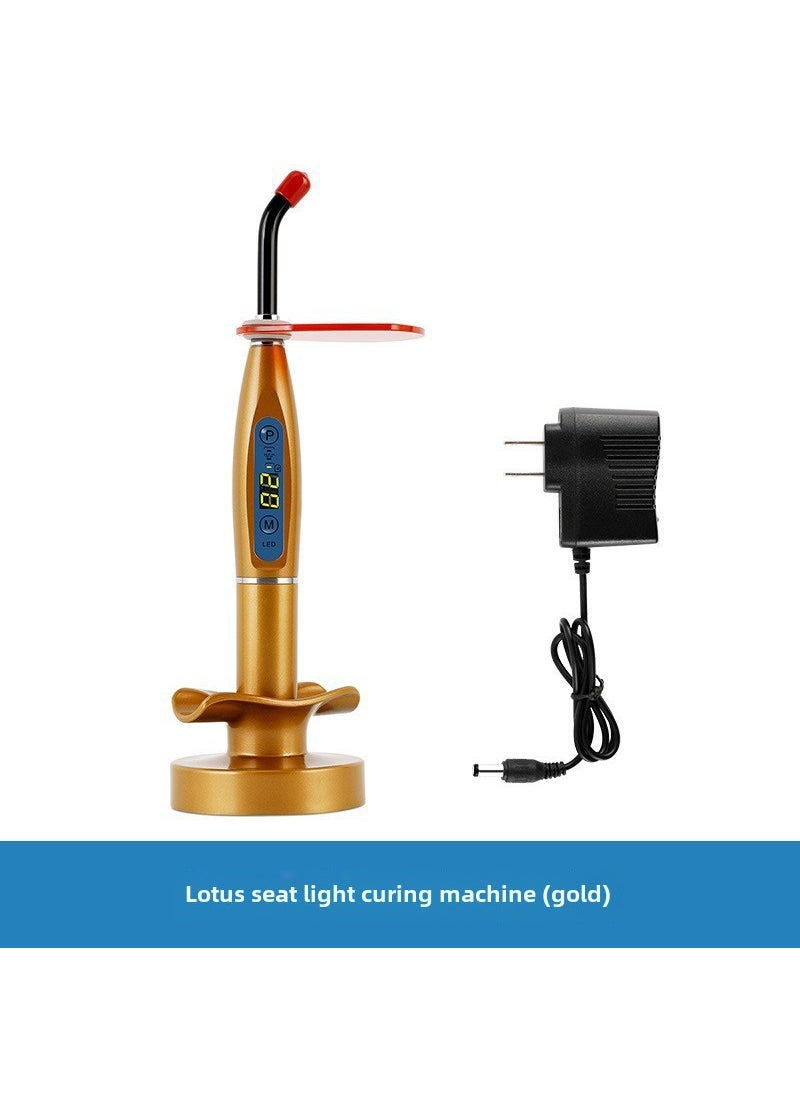 Dental LED Curing Light Multicolor Resin Cure Gold (European)