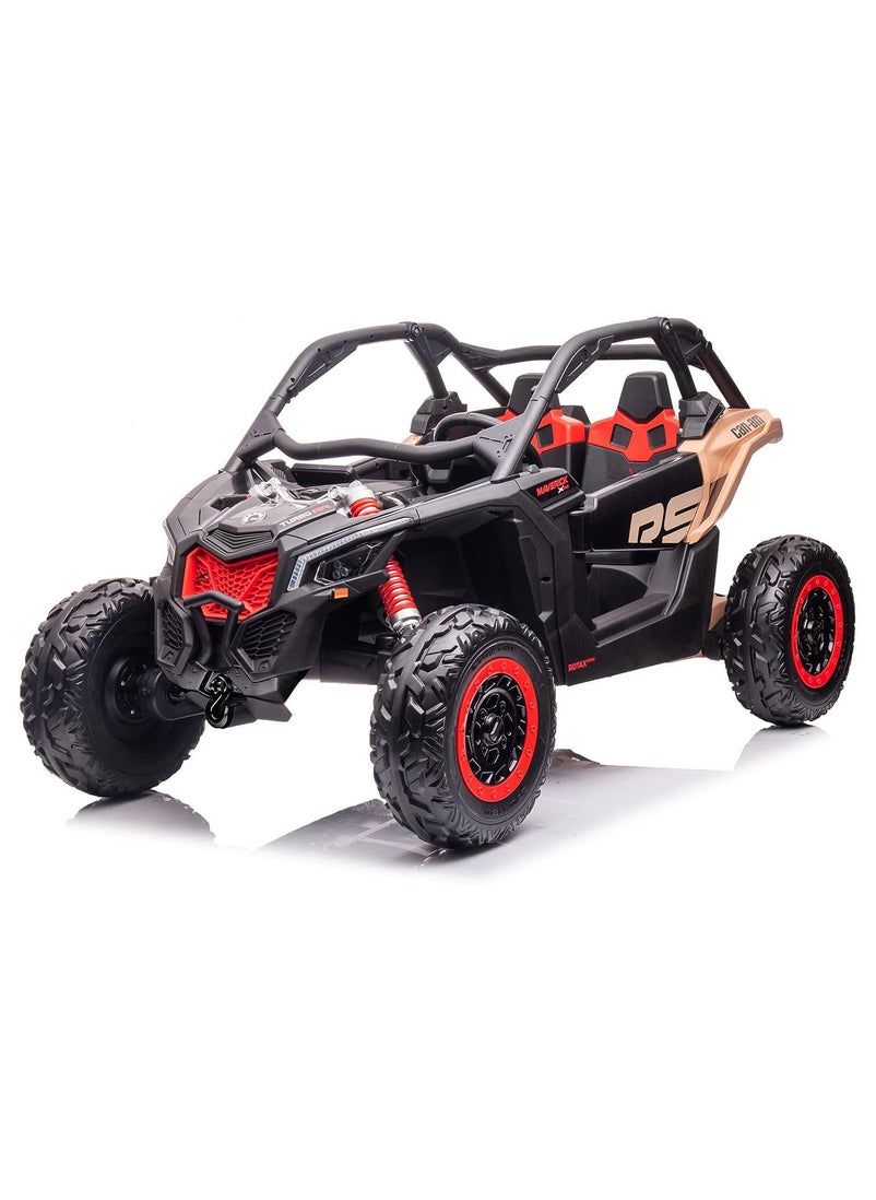 Lovely Baby Kids Battery Operated Powered Riding, Ride on Jeep LB 1000EL, Ride on Cars with Remote Control, Electric Ride on Car Boys Girls, with LED Lights, Music Player - Black