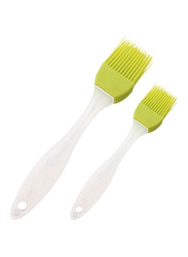 2-Piece Silicone Oil Brush Grass Green
