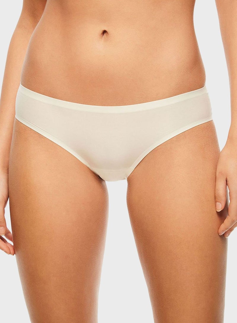 Soft Stretch Brief White