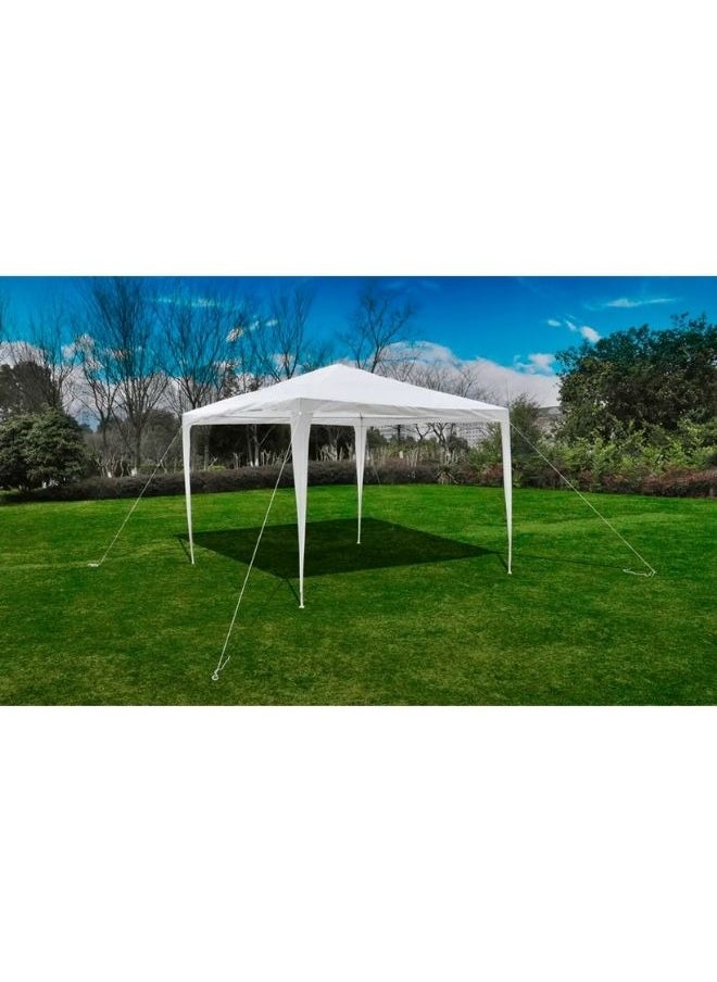 Stylish Garden Gazebo 3 x 3m Pyramid-Roof Garden Gazebo Pavilion