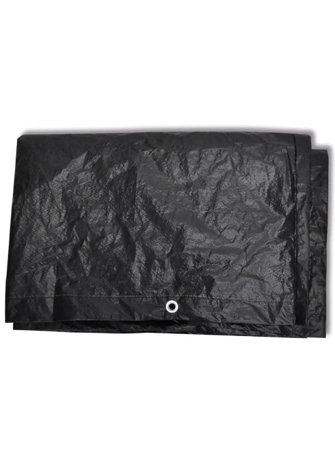 Garden Furniture Cover 4 Person Poly Rattan Set 8 Eyelets 113 x 113cm