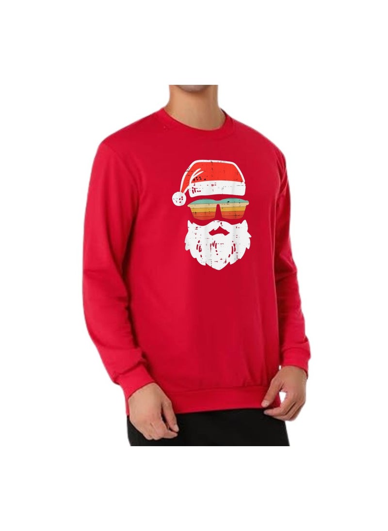 Men’s Christmas Sweatshirt–Soft And Warm Long Sleeve Sweatshirts–Perfect For Holiday Celebrations And Christmas Parties–Great For Husbands,Boyfriends,Brothers