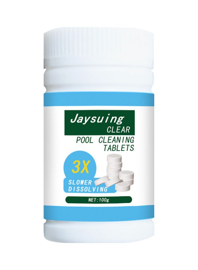 Swimming Pool Cleaning Tablets White