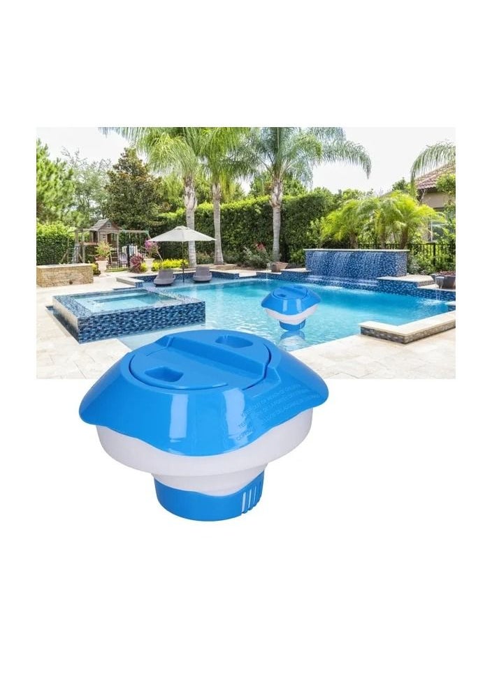 1-Piece Pool Floating Chlorine Dispenser,Telescopic Floating Chlorine Tablet Dispenser,Dosing Device For Swimming Pool Accessories