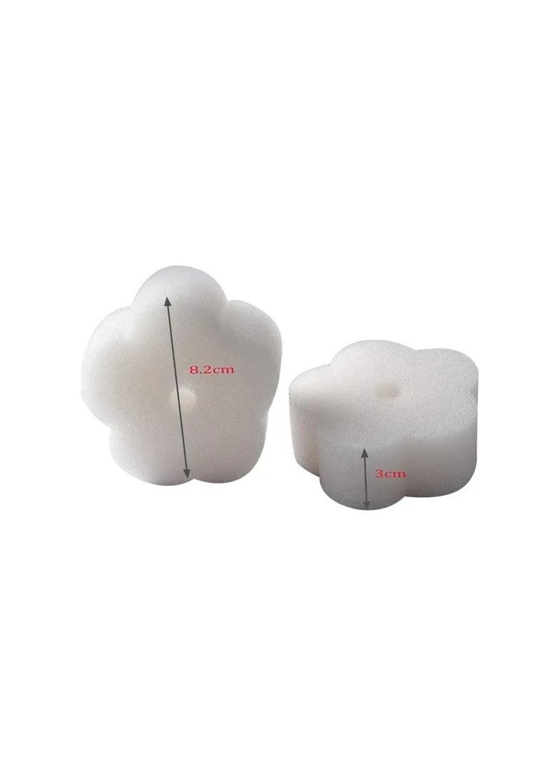 10-Pieces Oil Absorbing Sponge,Swimming Pools/Hot Tub/Spa Dirt Scum Cleaner Absorber