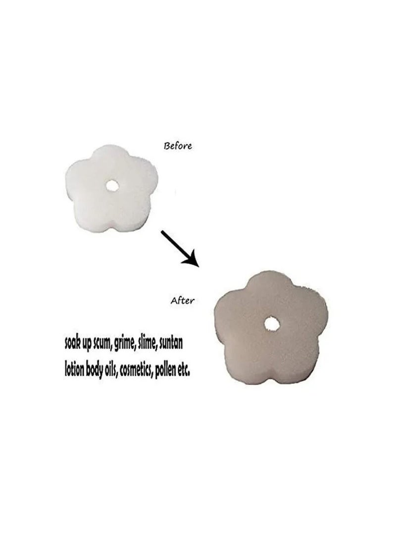 10-Pieces Oil Absorbing Sponge,Swimming Pools/Hot Tub/Spa Dirt Scum Cleaner Absorber
