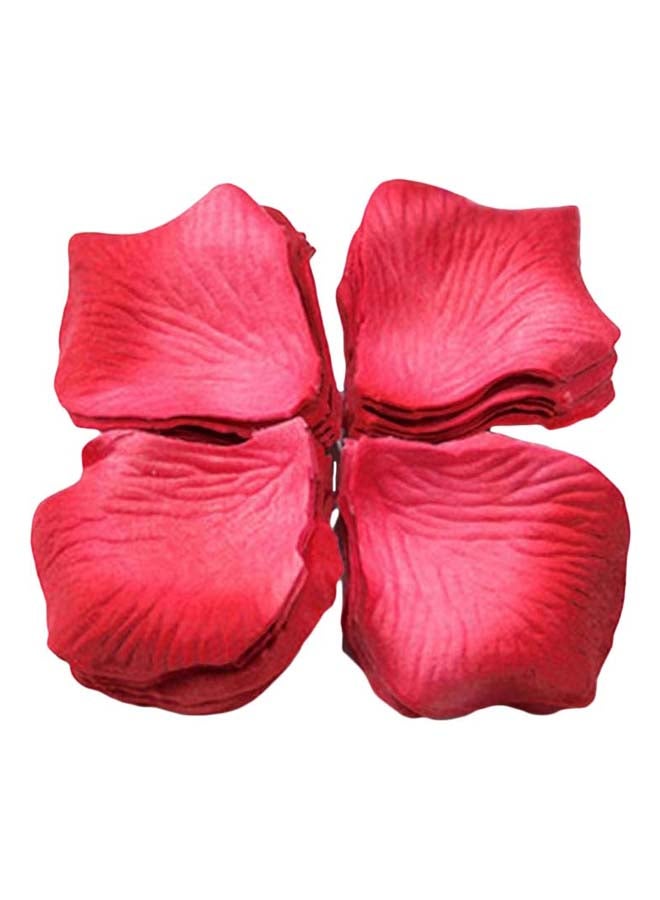 1000-Piece Artificial Rose Flower Red 5x5.5cm
