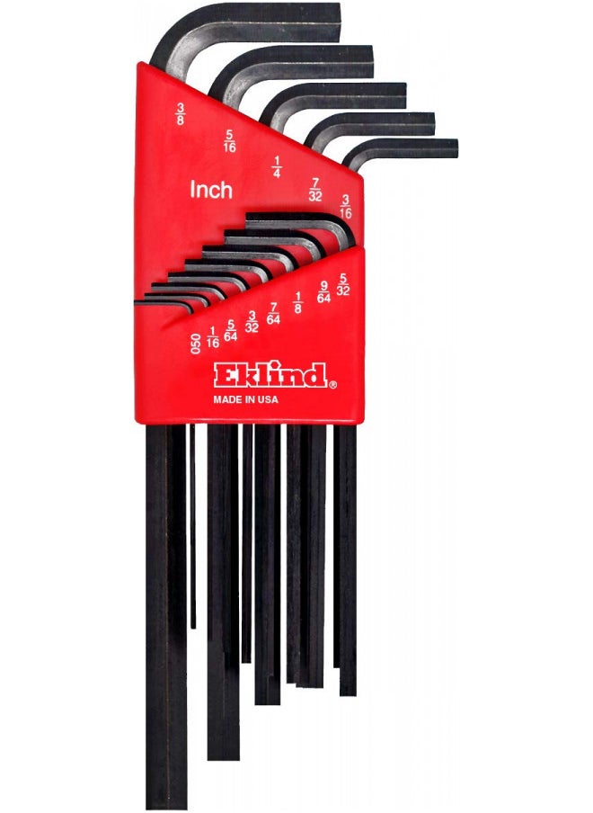 EKLIND 10222 Hex L-Key allen wrench Combo- Long Inch / MM (2 sets 22pc)