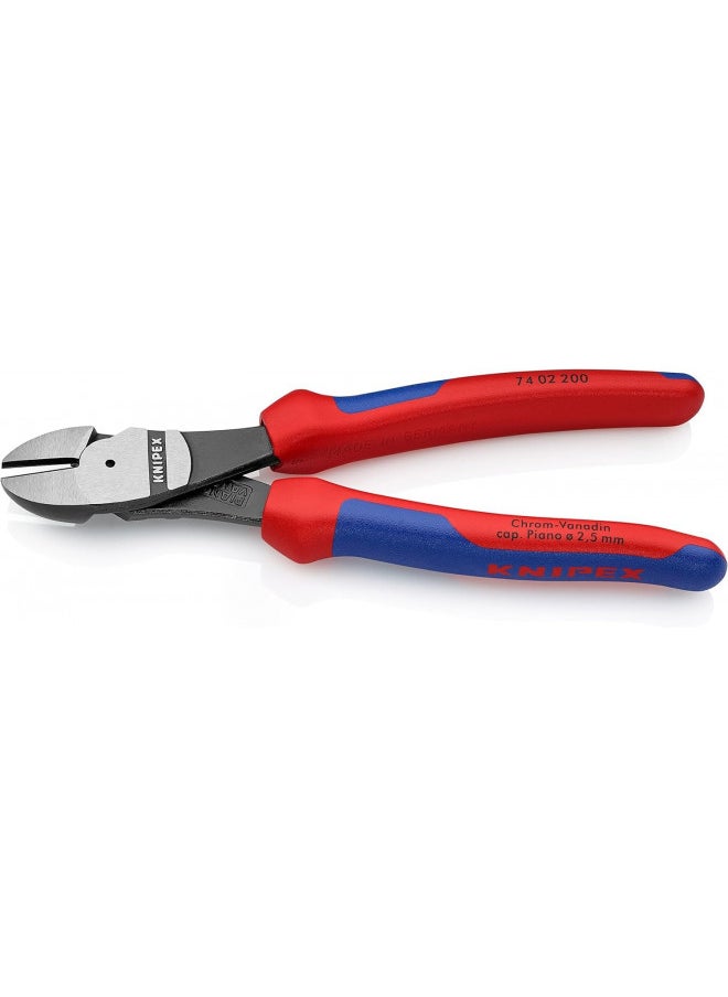 KNIPEX - KPX7402200 Tools - High Leverage Diagonal Cutters, Multi-Component (7402200) 8 inches