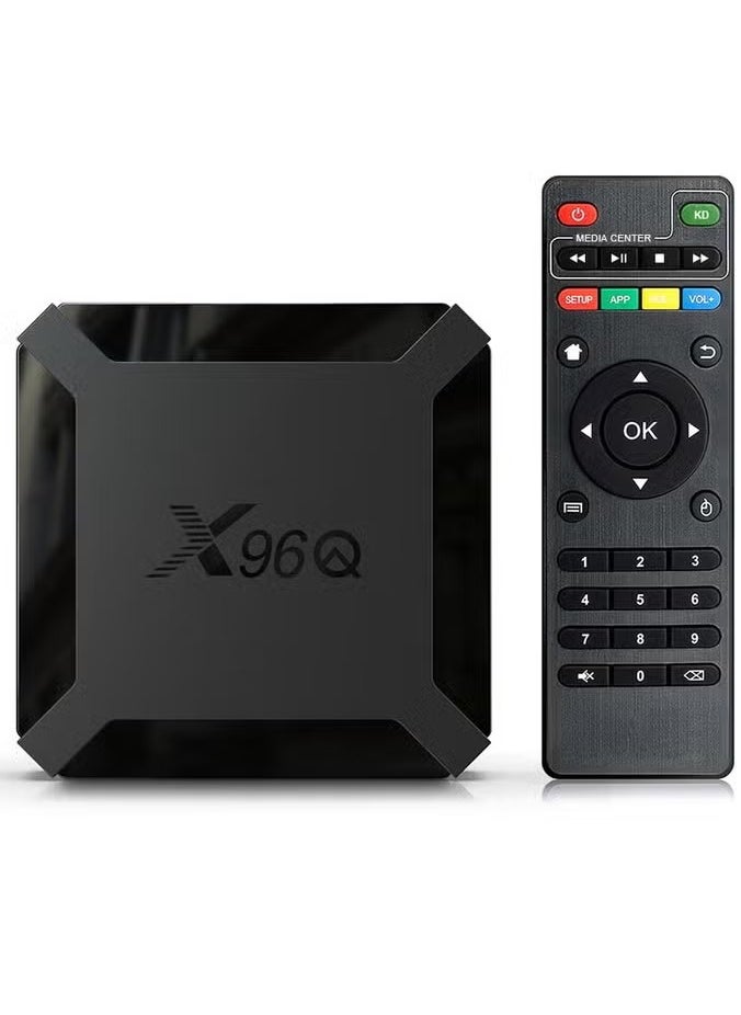 X96Q Android 10.0 TV Box – Allwinner H313 Quad-Core, 16GB Storage for Enhanced Streaming