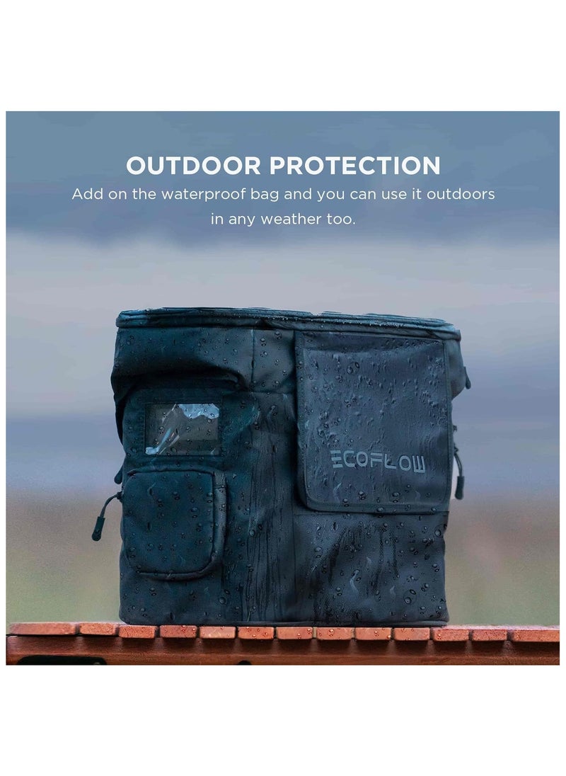 ECOFLOW Delta 2 & Delta 2 Extra Battery Protective Cover, Waterproof, Dustproof