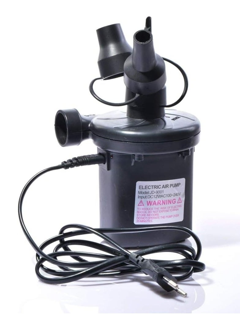 Multi-Purpose Electric Air Pump for Fast Inflation and Deflation of Sofas, Beds, Pool Tubes, Toys, Air Bags, and Mattresses