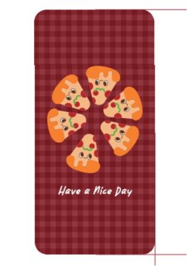 Happy Foods Collection 10000mAh Power Bank  Model: EPB2217(Pizza)