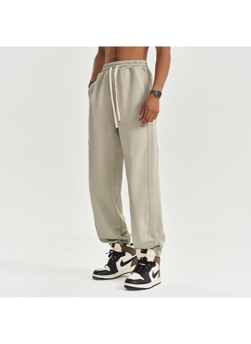 2024 Fall 450G Terry Joggers Unisex Comfort Casual Pants Black