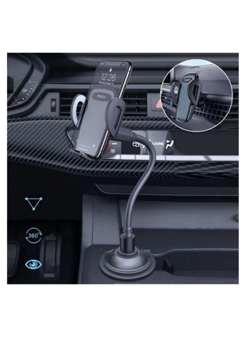 Long Leg Universal Mobile Holder For Car Cup Holder