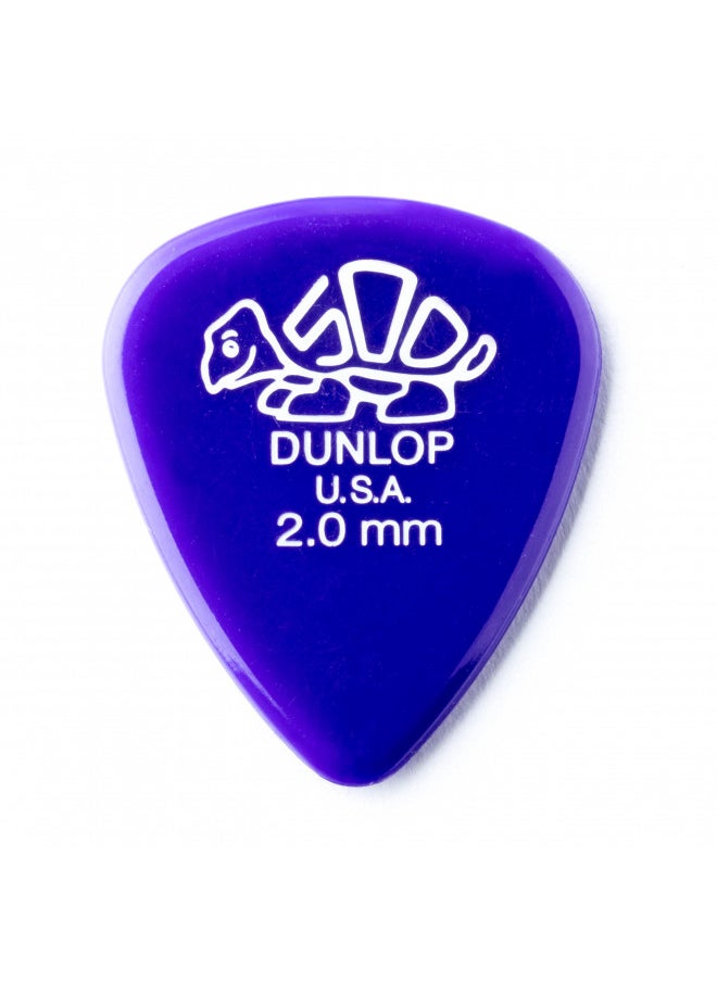 JIM DUNLOP 41R2.0 Delrin®, Purple, 2.0mm, 72/Bag