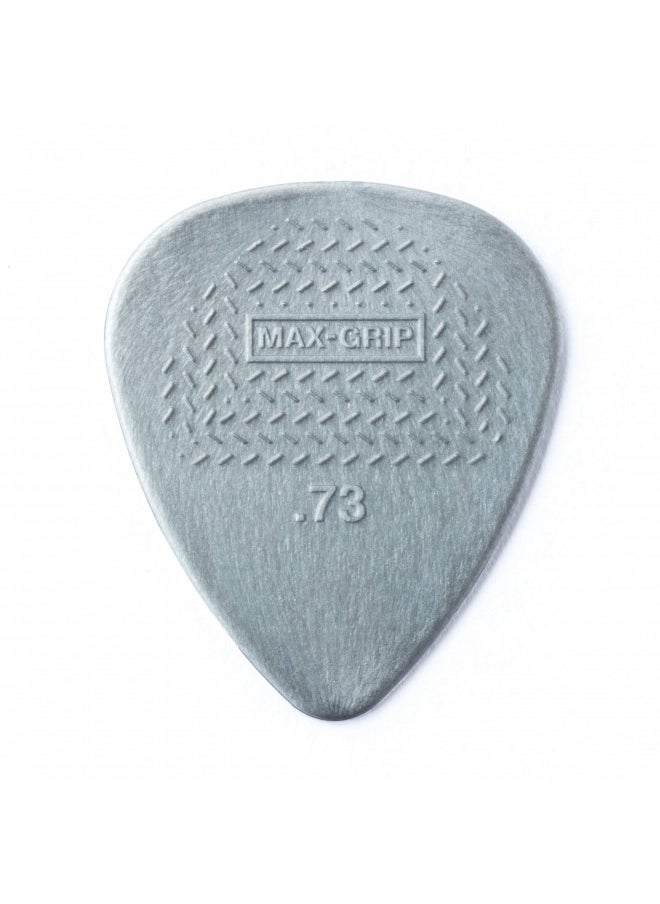 JIM DUNLOP 449P.73 Max-Grip® Nylon Standard, Gray, .73mm, 12/Player's Pack