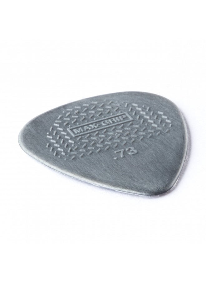 JIM DUNLOP 449P.73 Max-Grip® Nylon Standard, Gray, .73mm, 12/Player's Pack