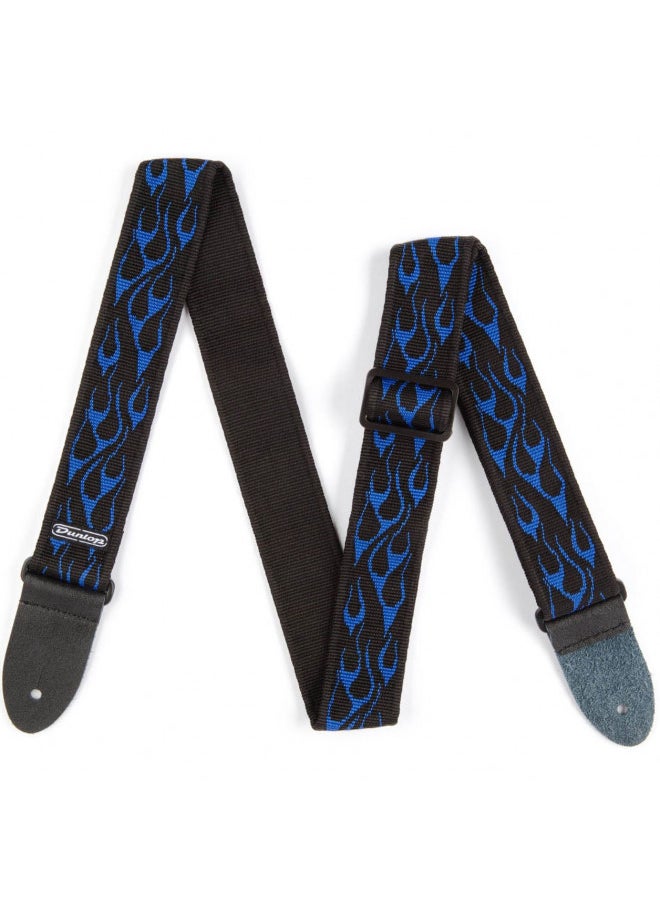 Dunlop D3811BL Flambe Blue Strap