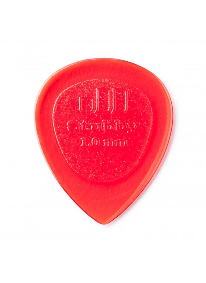 JIM DUNLOP 474R1.0 Stubby®, Red, 1.0mm, 24/Bag