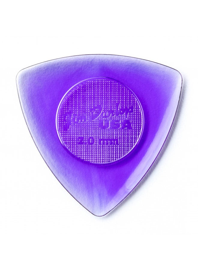 JIM DUNLOP 473R2.0 Tri Stubby®, Light Purple, 2.0mm, 24/Bag