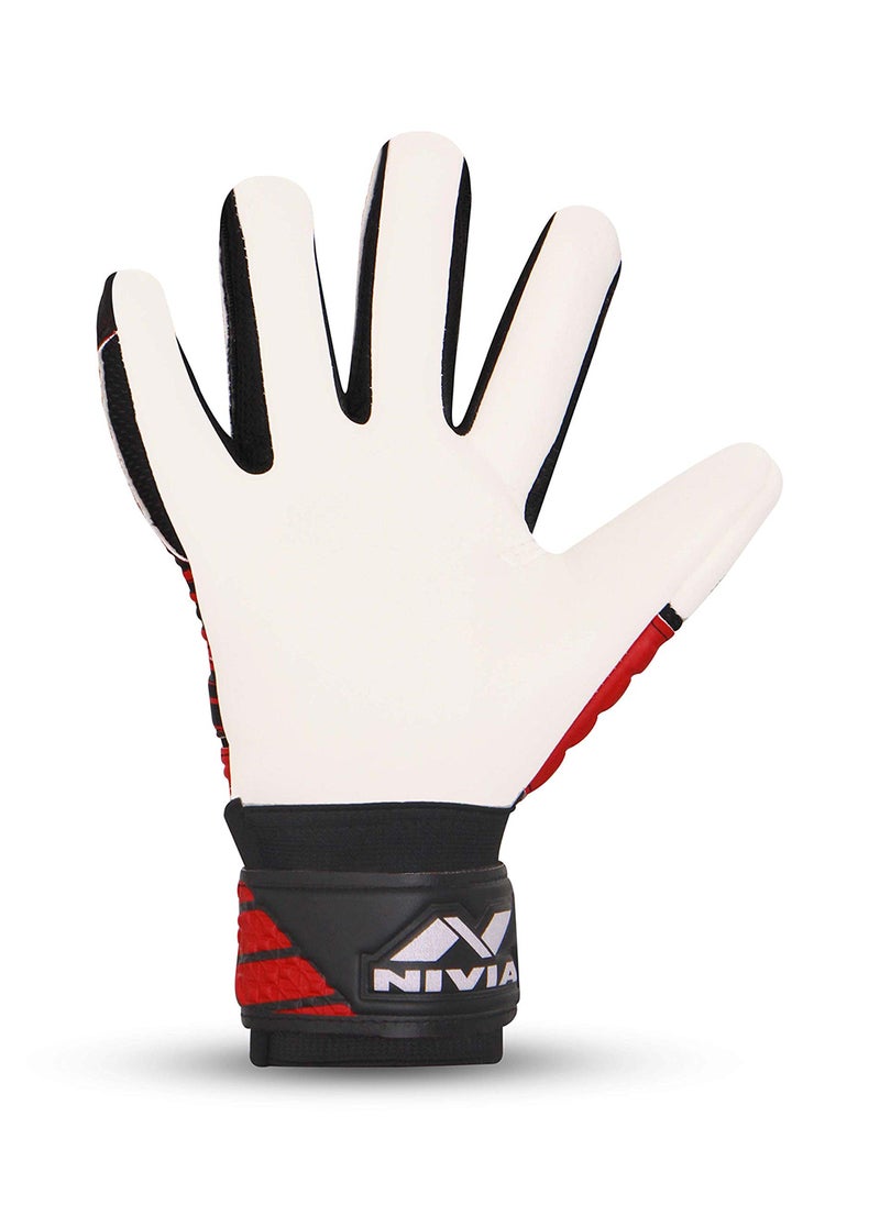 Raptor Torrido Football Goalkeeper Gloves | Size: Medium | Material: PVC Latex Foam | Superior Grip | For Goalie