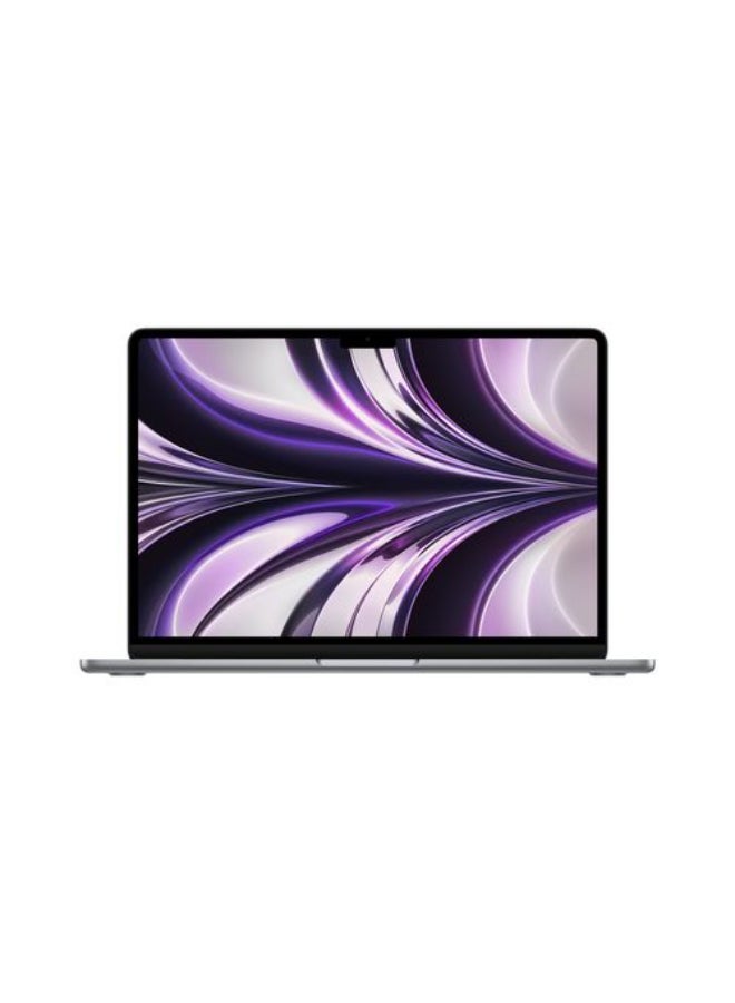 MacBook Air MC7U4 13.6-Inch Display, Apple M2 chip with 8-core CPU and 8-core GPU Processor/16GB RAM/256GB SSD/macOS English/Arabic Space Grey