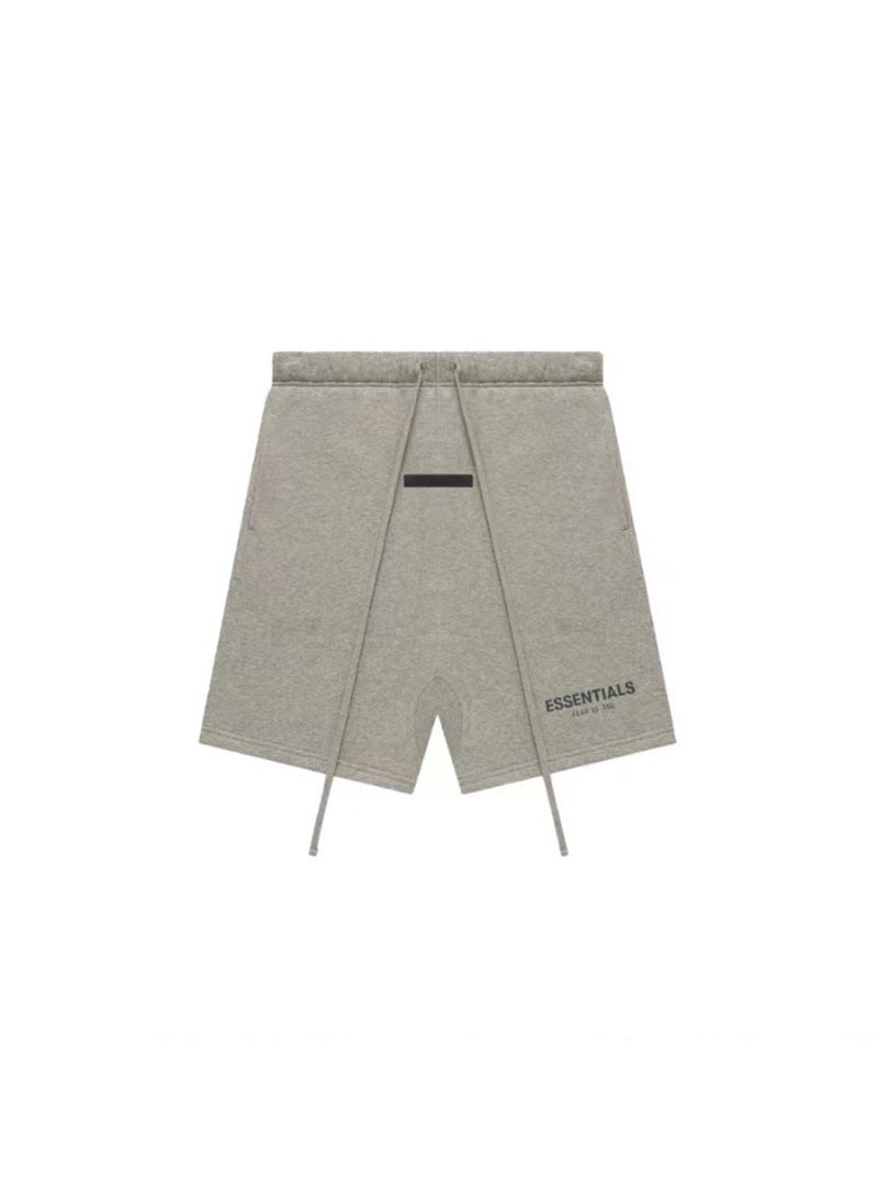 ESSENTIALS Reflective Cotton Shorts Unisex Dark gray