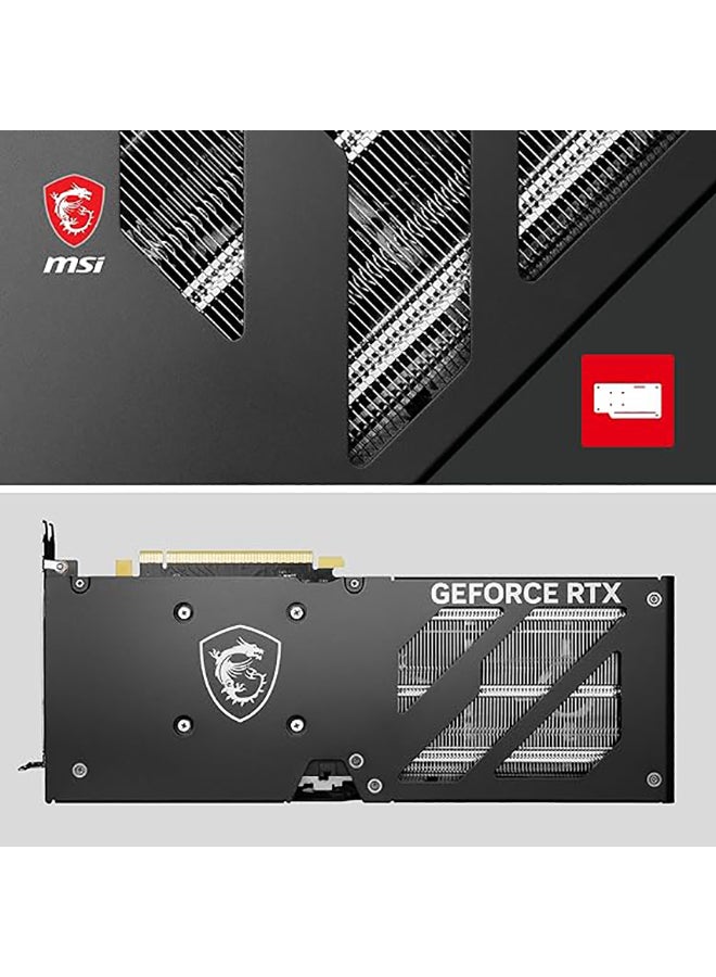 GeForce RTX 4060 Ti Gaming X Slim Graphics Card, 16GB GDDR6 128-bit Memory, 2670 MHz Boost Clock, 18 Gbps Memory Speed, 4352 CUDA Cores, PCI E Gen 4 x 8, HDMI / DP Ports | 912-V517-002 Black