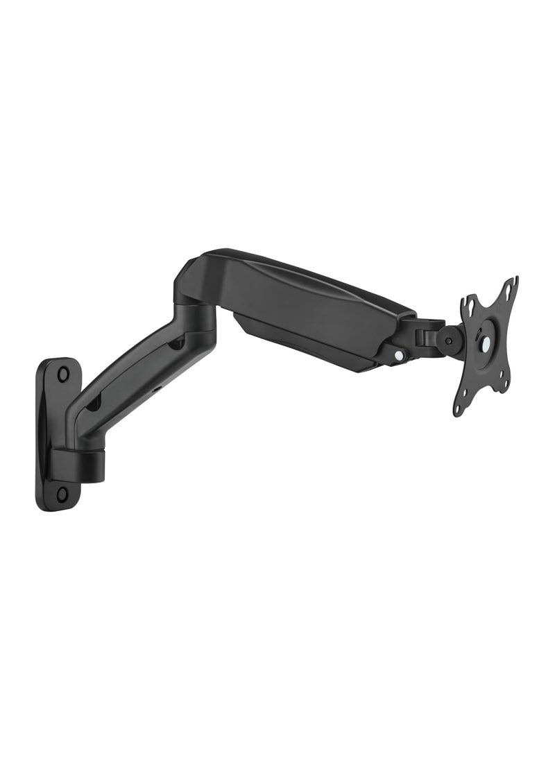 GameOn GO-5015 Economy Single Screen Spring Assisted Wall Mounted Monitor Arm