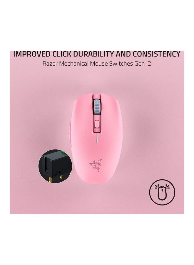 Orochi V2 Mobile Wireless Gaming Mouse - Ultra Lightweight 2 Modes Up To 950 Hr Battery Life Mechanical Switches 5G Advanced 18K DPI Optical Sensor