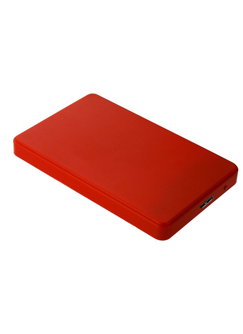 2.5 Inch USB 3.0 SATA Notebook External Hard Drive EnclosureRed USB3.0 serial port (SATA) Red USB3.0 serial port (SATA)