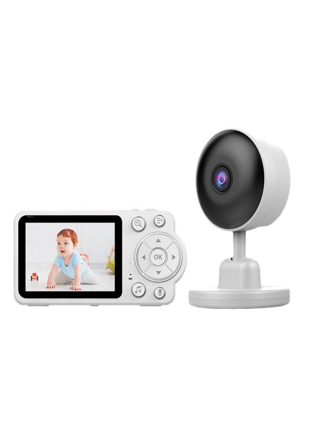 2.8-Inch Baby Monitor with Temperature Detection, Night Vision, and Lullaby Function