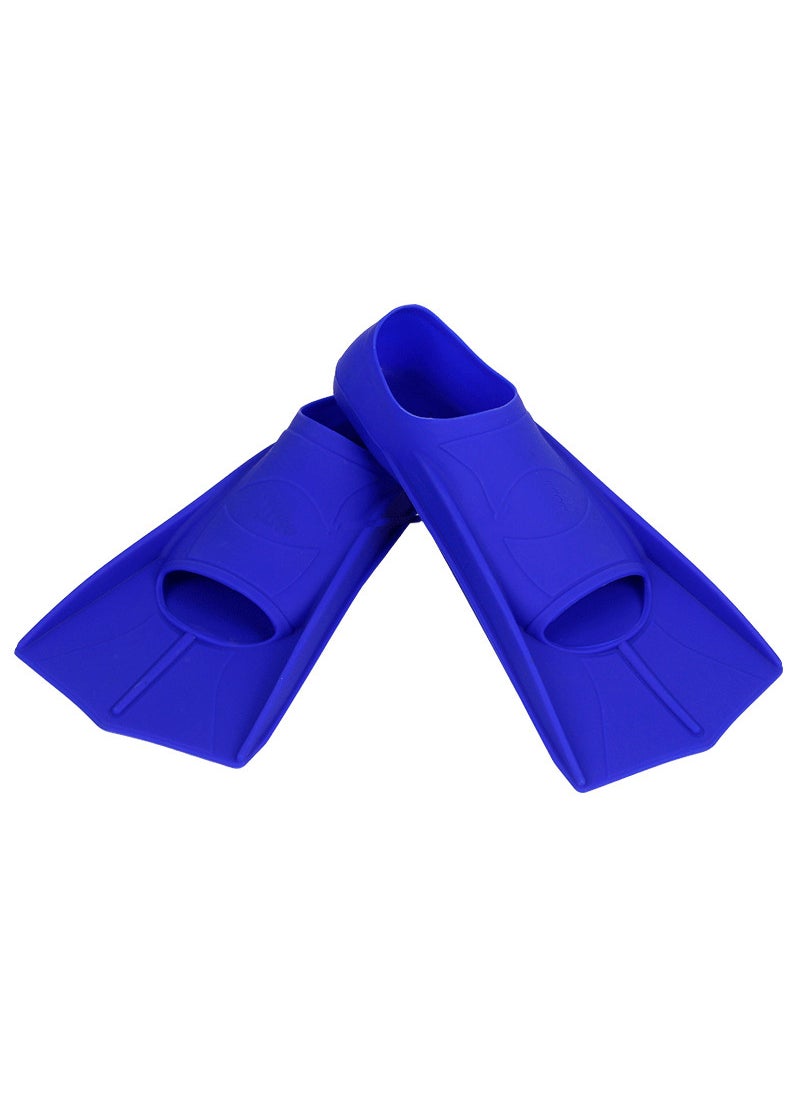 Professional Silicone Swim Fins for Snorkeling Blue